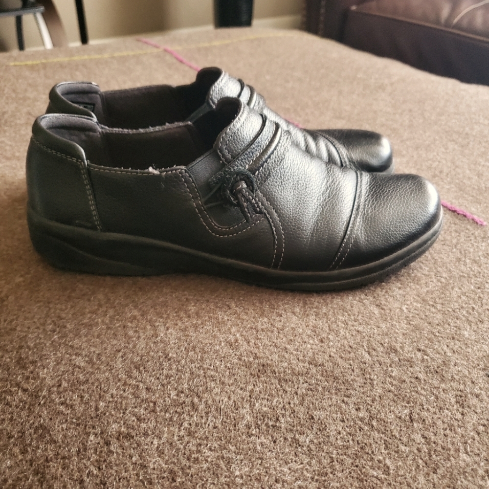 Comfortable Black Clarks